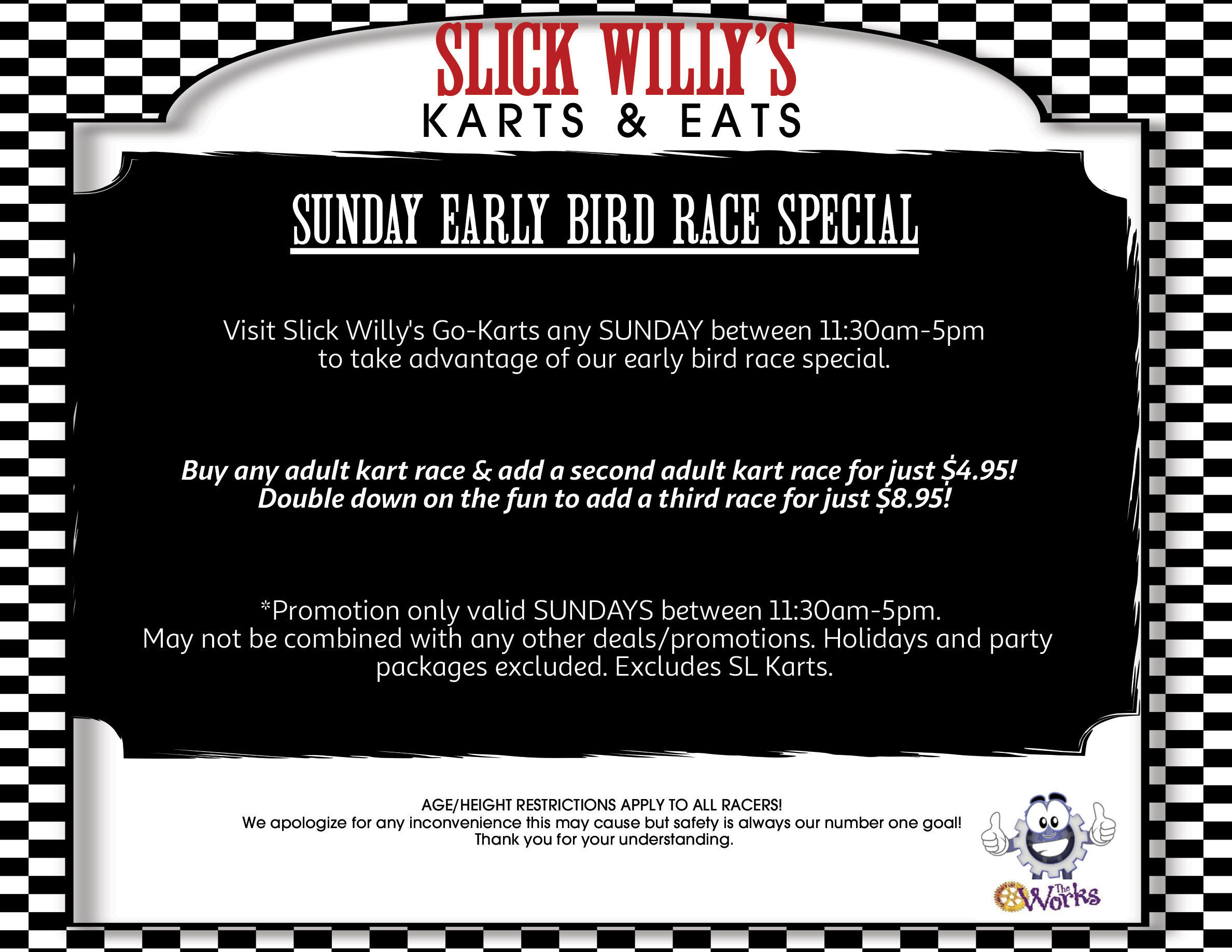 Slicks-Race-Specials